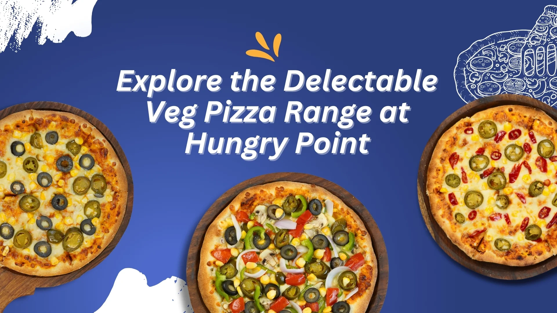 veg pizza range